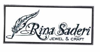 Trademark RINA SADERI JEWEL & CRAFT + LOGO