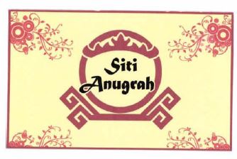 Trademark SITI ANUGRAH