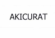 Trademark AKICURAT