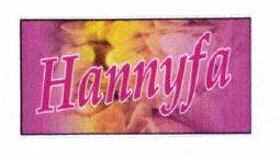 Trademark HANNYFA
