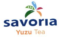 Trademark SAVORIA YUZU TEA + LOGO