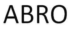 Trademark ABRO