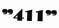 Trademark "411"