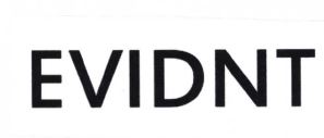 Trademark EVIDNT