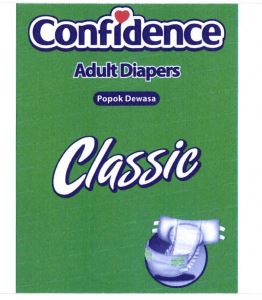 Trademark CONFIDENCE ADULT DIAPERS CLASSIC + LUKISAN