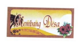 Trademark KEMBANG DESA + LUKISAN