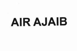 Trademark AIR AJAIB