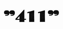 Trademark "411"