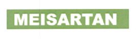 Trademark MEISARTAN