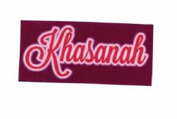 Trademark KHASANAH