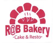 Trademark R@B BAKERY CAKE & RESTO + LOGO