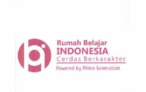 Trademark RUMAH BELAJAR INDONESIA CERDAS BERKARAKTER POWERED BY PRIME GENERATION + LOGO