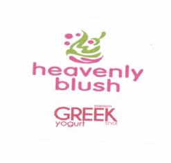 Trademark HEAVENLY BLUSH GREEK STYLE YOGURT + LOGO