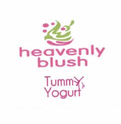 Trademark HEAVENLY BLUSH TUMMY YOGURT + LOGO