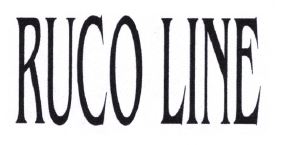 Trademark RUCO LINE STYLISED