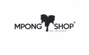 Trademark MPONG SHOP + LOGO