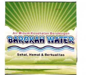 Trademark BAROKAH WATER