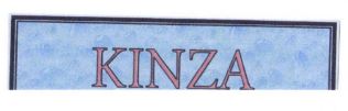Trademark KINZA