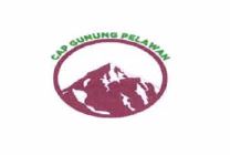 Trademark CAP GUNUNG PELAWAN + LOGO