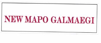 Trademark NEW MAPO GALMAEGI