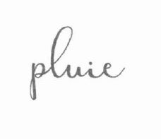 Trademark PLUIE