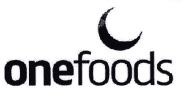 Trademark ONEFOODS + LOGO