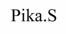 Trademark PIKA.S