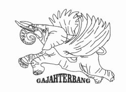 Trademark GAJAHTERBANG + LOGO