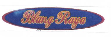 Trademark BLANG RAYA