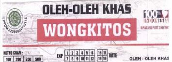 Trademark OLEH OLEH KHAS WONGKITOS + LOGO