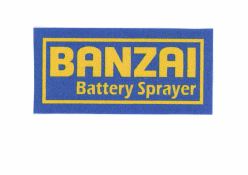 Trademark BANZAI BATTERY SPRAYER