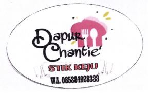 Trademark DAPUR CHANTIE' STIK KEJU + LOGO