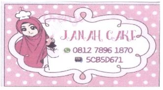 Trademark JANAH CAKE + LUKISAN