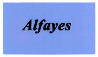 Trademark ALFAYES