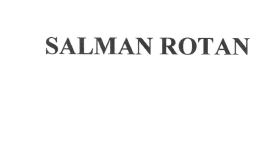 Trademark SALMAN ROTAN