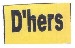 Trademark D'HERS