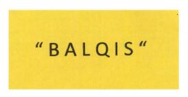 Trademark BALQIS