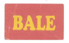 Trademark BALE