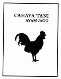 Trademark CAHAYA TANI AYAM JAGO + LOGO