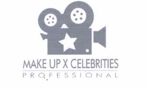 Trademark MAKE UP X CELEBRITIES PROFESSIONAL