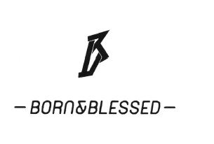 Trademark BORN&BLESSED + logo