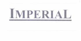 Trademark IMPERIAL