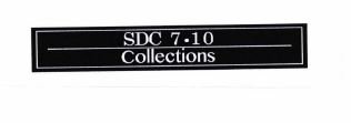 Trademark SDC 7-10 COLLECTIONS