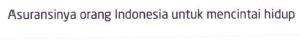 Trademark ASURANSI ORANG INDONESIA UNTUK MENCINTAI HIDUP