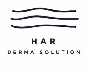 Trademark HAR DERMA SOLUTION + LOGO