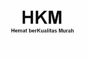 Trademark HKM HEMAT BERKUALITAS MURAH