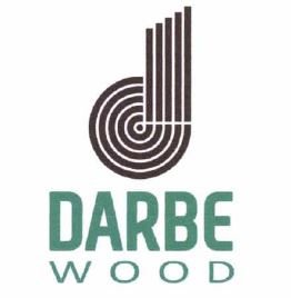 Trademark DARBE WOOD + logo