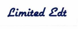 Trademark LIMITED EDT