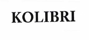 Trademark KOLIBRI