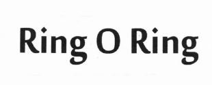 Trademark RING O RING